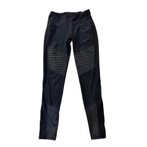 Black Moto Leggings